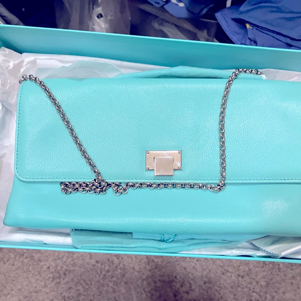 Tiffany wristlet/clutch